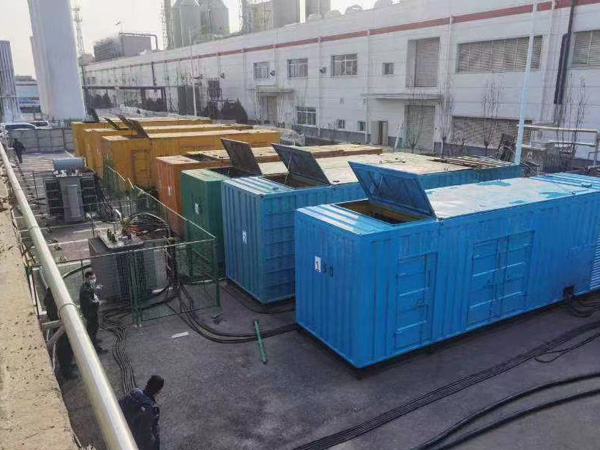 衢州柴油发电机出租案例展示